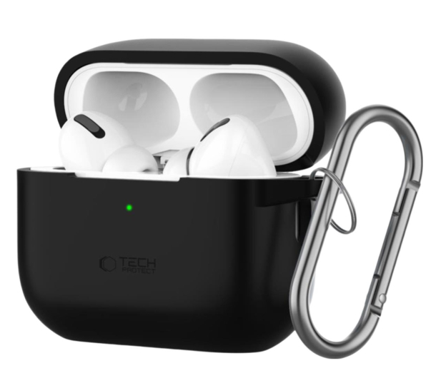 Tech-Protect Silicone Hook do Apple Airpods Pro (1.|2. gen.) black - 1285336 - zdjęcie